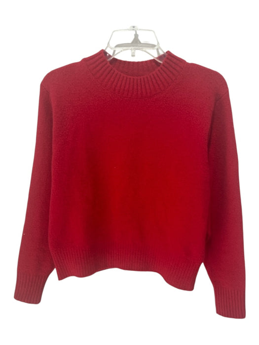 AYR Size S Cherry Red cotton & polyamide Crew Neck Long Sleeve Sweater Cherry Red / S