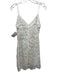 Rag & Bone Size 4 White Cotton Floral Eyelet Spaghetti Strap Lace Overlay Dress White / 4