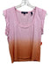 Veronica Beard Size S Pink & Orange Pima Cotton Gradient Sleeveless U Neck Top Pink & Orange / S