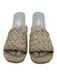 Bottega Veneta Shoe Size 37 Beige Jute open toe Woven Flat Slides Espadrille Beige / 37