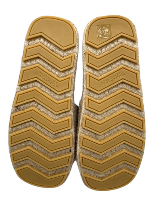 Bottega Veneta Shoe Size 37 Beige Jute open toe Woven Flat Slides Espadrille Beige / 37
