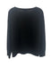 Nili Lotan Size XS Black Cashmere Ribbed Trim Round Neck Sweater Black / XS