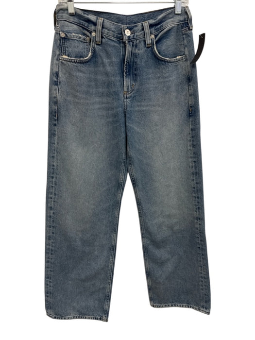 Citizens of Humanity Size 26 Blue Wash Cotton Zip & Button Faded High Rise Jeans Blue Wash / 26