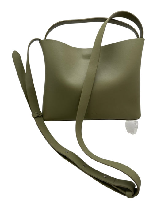 Aesther Ekme Light Green Leather Top Handle Crossbody Bag Light Green / Mini