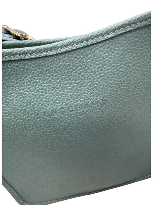 Longchamp Aqua Leather Crossbody Bag Aqua / Small