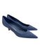 Stuart Weitzman Shoe Size 8.5 Periwinkle Blue Leather Suede Pointed Toe Pumps Periwinkle Blue / 8.5