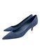 Stuart Weitzman Shoe Size 8.5 Periwinkle Blue Leather Suede Pointed Toe Pumps Periwinkle Blue / 8.5