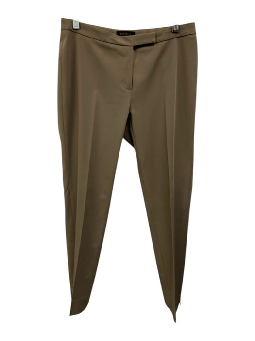 Peserico Size 42 Taupe Gray Polyester Blend Mid Rise Tapered Pants Taupe Gray / 42