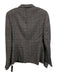 Akris Punto Size 6 Black & White Wool Blend Long Sleeve Polka Dot Blazer Jacket Black & White / 6