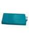 Kate Spade Tiffany Blue Leather Zip Close Wallets Tiffany Blue