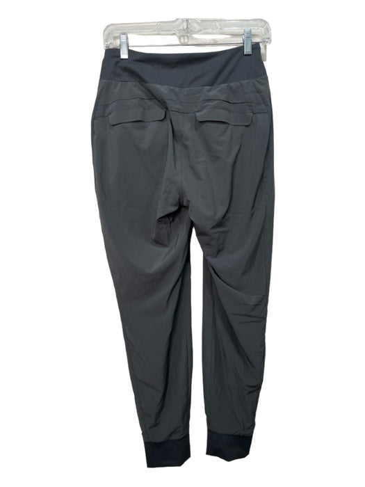 Athleta Size 0 Gray Polyester Blend Elastic Waist Jogger Zip Pocket Pants Gray / 0