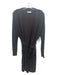 Athleta Size S Dark Brown Polyester & Merino Wool Rib Knit Sash Robe Cardigan Dark Brown / S