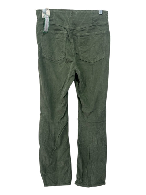 We The Free Size 29 Sage green Cotton Blend D Frame High Rise Side Zip Pants Sage green / 29