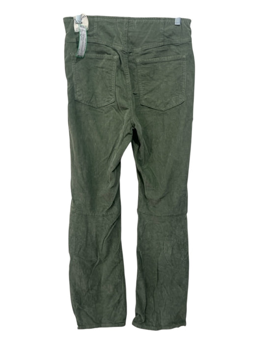 We The Free Size 29 Sage green Cotton Blend D Frame High Rise Side Zip Pants Sage green / 29