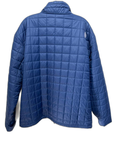 STIO Size XL Navy Blue Nylon Solid Zipper Men's Jacket Navy Blue / XL