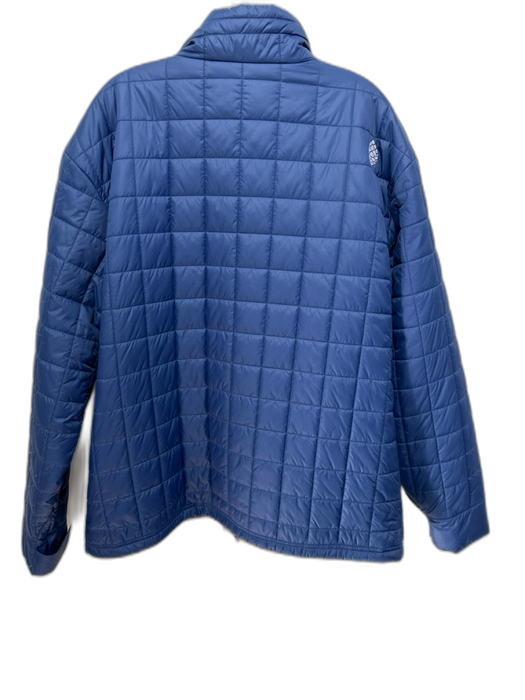 STIO Size XL Navy Blue Nylon Solid Zipper Men's Jacket Navy Blue / XL