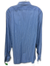 Ralph Lauren Black Size 17 Blue, White & Black Cotton Striped Long Sleeve Shirt Blue, White & Black / 17