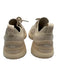 Lululemon Shoe Size 9.5 Cream Synthetic Knit Round Toe Mesh Lace Up Sneakers Cream / 9.5