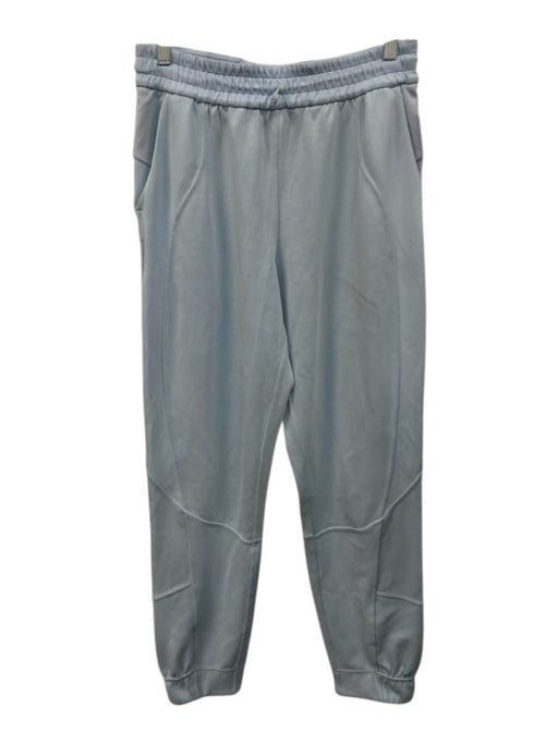 Lululemon Size 6 Light Blue Polyester Blend Elastic Waist Ribbed Detail Pants Light Blue / 6