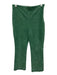 Tuckernuck Size L Green Cotton Corduroy Side Zip Flare Leg Pants Green / L
