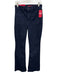 Spanx Size 10 Dark Wash Cotton Denim Zip Fly High Rise Patch Pockets Jeans Dark Wash / 10
