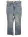 Spanx Size 10 Light Wash Cotton Blend Zip Fly High Rise Flare Leg Jeans Light Wash / 10