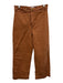Marine Layer Size 8 Clay Brown Cotton Blend Zip Fly High Rise Wide Leg Pants Clay Brown / 8