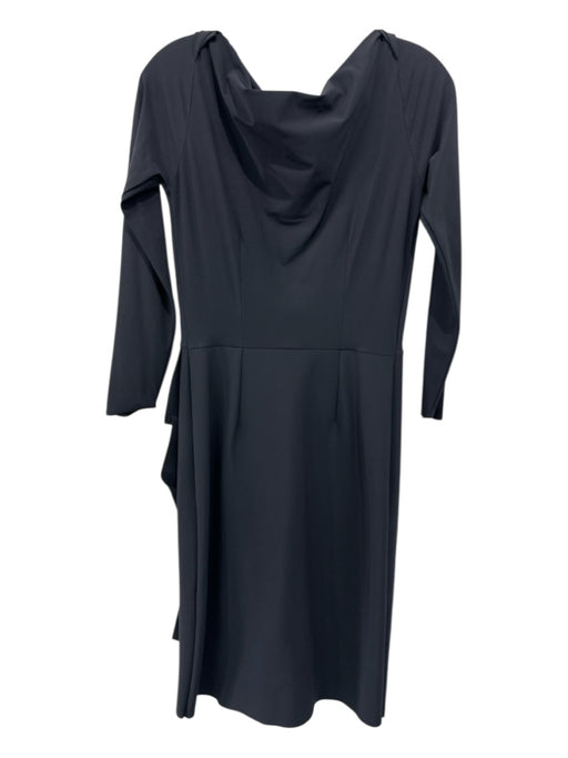 La Petite Robe Chiara Boni Size 44 Black Polyamide & Elastane Rouched Dress Black / 44