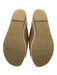 Naked Feet Shoe Size 7 Tan, White & Pink Leather Round Toe Platform Sandals Tan, White & Pink / 7