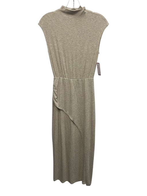 Modern Citizen Size Small Beige No Fabric Tag Heathered Sleeveless Dress Beige / Small