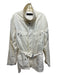 Ralph Lauren Size L Off White Synthetic Solid Zip UP Men's Jacket Off White / L