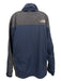 The North Face Size XL Navy & Gray Synthetic Two Tone Windbreaker Men's Jacket Navy & Gray / XL