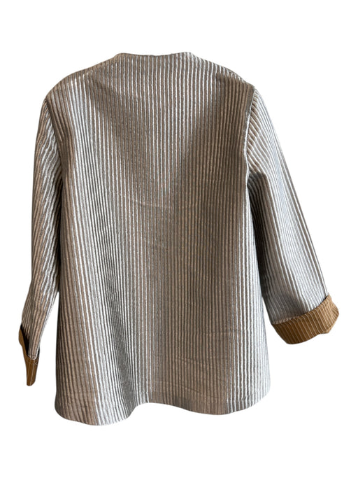 I.C. by Connie K Size XL Champagne Polyester Ribbed Long Sleeve Jacket Champagne / XL