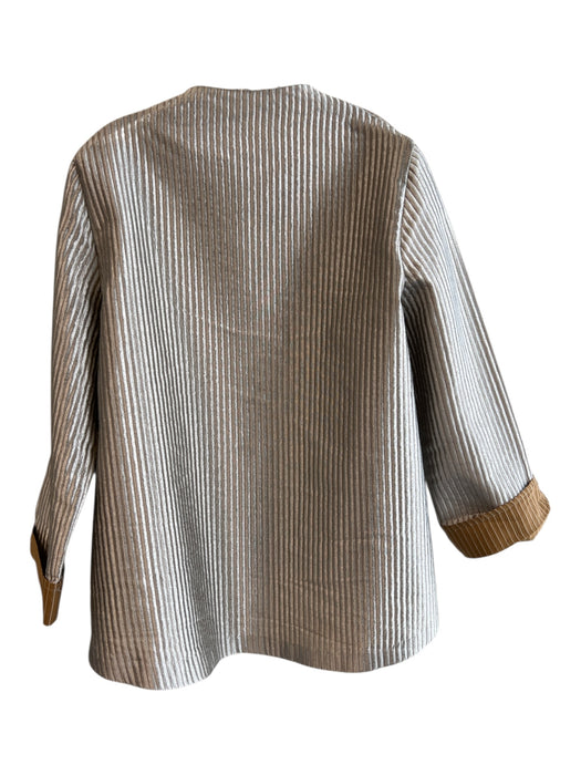 I.C. by Connie K Size XL Champagne Polyester Ribbed Long Sleeve Jacket Champagne / XL