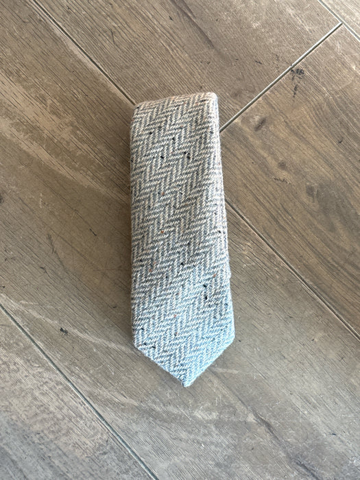 Gitman Bros Gray Wool Herringbone Men's Ties