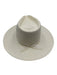 Freya White Paper & Acrylic Ribbon Sun Hat White / L