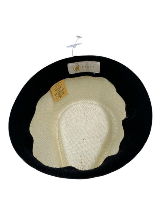 Freya White Paper & Acrylic Ribbon Sun Hat White / L