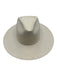 Freya White Paper & Acrylic Ribbon Sun Hat White / L