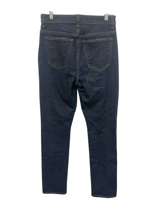 Khaite Size 29 Dark Wash Cotton Denim High Rise Straight Leg Jeans Dark Wash / 29