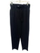 Lululemon Size 8 Black Nylon Blend Athletic Drawstring Leggings Black / 8