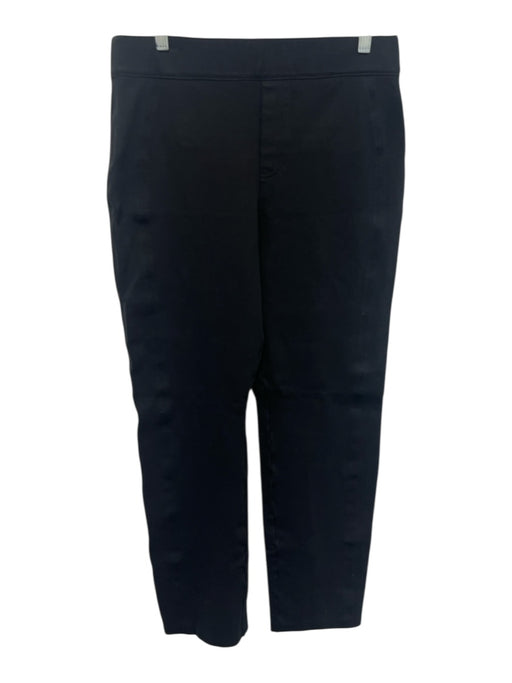 Spanx Size L Black Cotton & Nylon Elastic Leggings Black / L