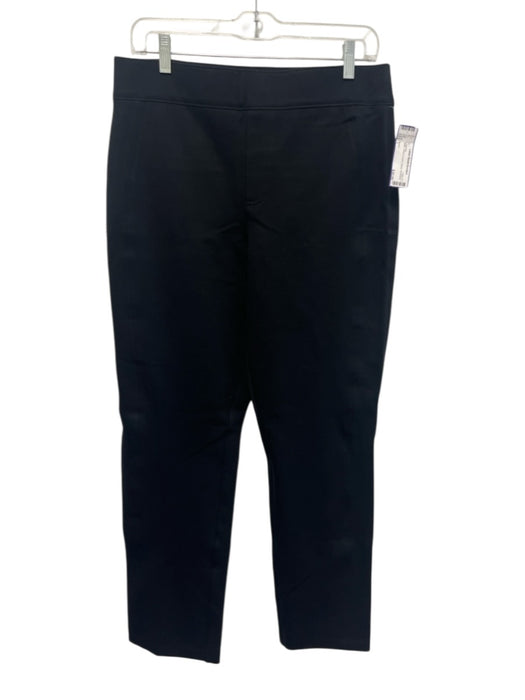 Spanx Size L Black Cotton & Nylon Elastic Leggings Black / L