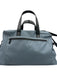 Away Slate Blue Nylon Leather trim Zip Close Pockets Duffle Bag Slate Blue