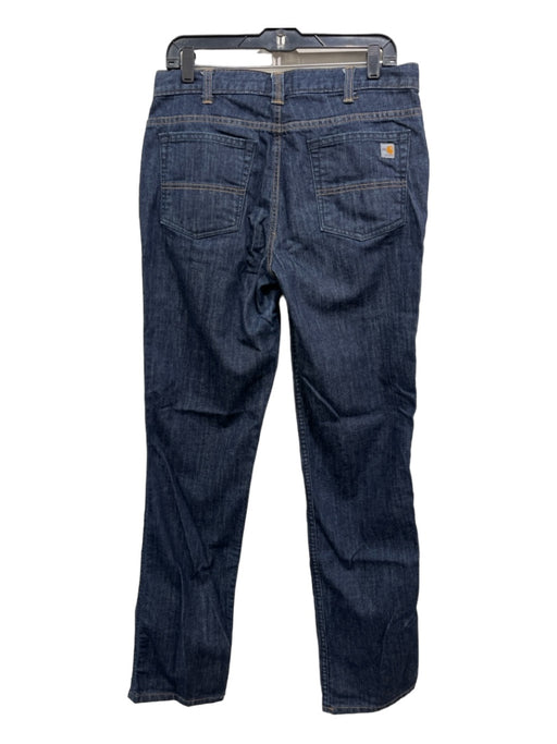 Carhartt Size 10T Dark Wash Cotton Blend Mid Rise Contrast Stiching Jeans Dark Wash / 10T