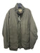 Barbour Size Est XL Olive Synthetic Solid Zip Up Men's Jacket Est XL