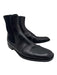 Gucci Shoe Size 8 Black Leather Solid Chelsea Men's Shoes Black / 8