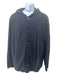 Louis Vuitton Size L Navy Cotton button up Hoodie Men's Jacket Navy / L
