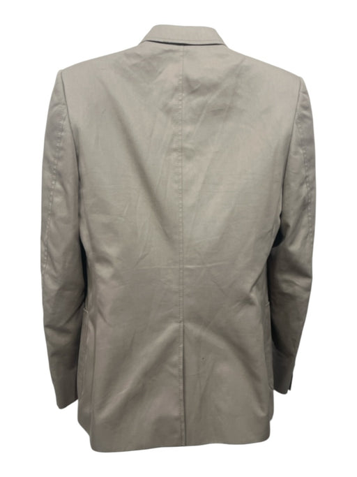 Gucci Tan Cotton Solid 2 Button Men's Blazer Tan / 50R