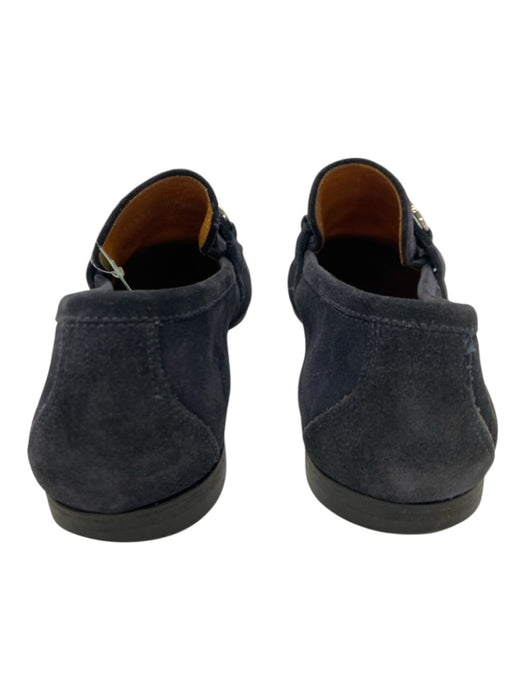 Gucci Shoe Size 10.5 AS IS Navy Suede Solid Dress Men's Shoes Navy / 10.5