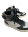 Louis Vuitton Shoe Size 7.5 Brown & Black Leather logo Sneaker Men's Shoes Brown & Black / 7.5